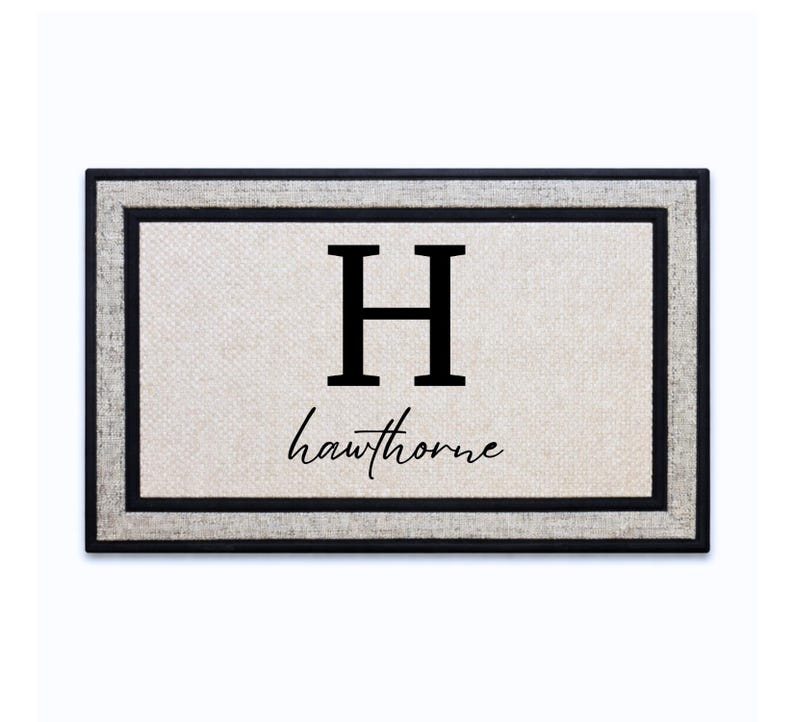 Script Name & Initial Door Mat