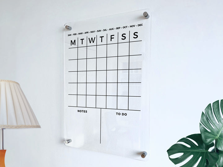 Custom To-Do List Calendar with 2 Side Headers