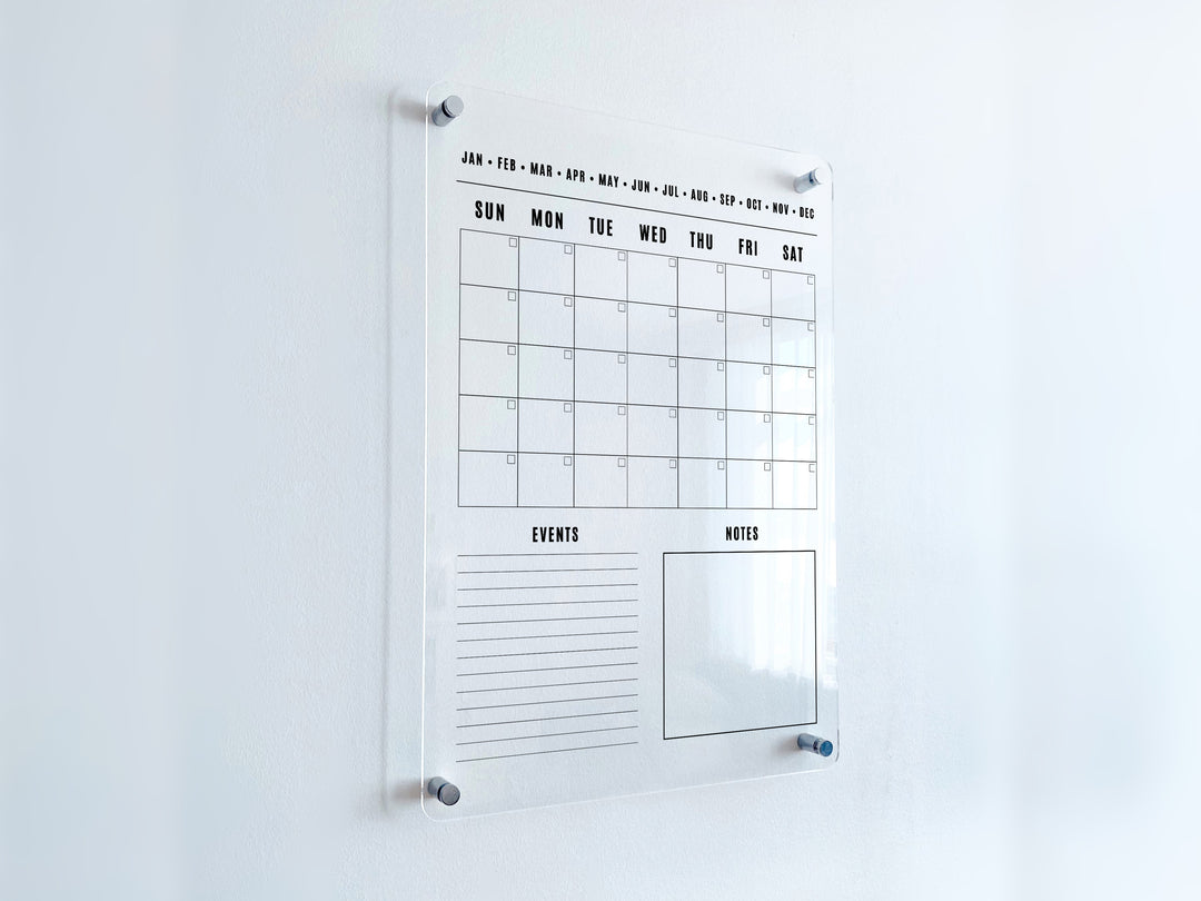 Monthly Vertical Custom Wall Calendar