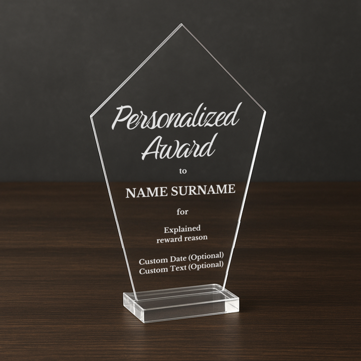 Personalized Acrylic Award 4