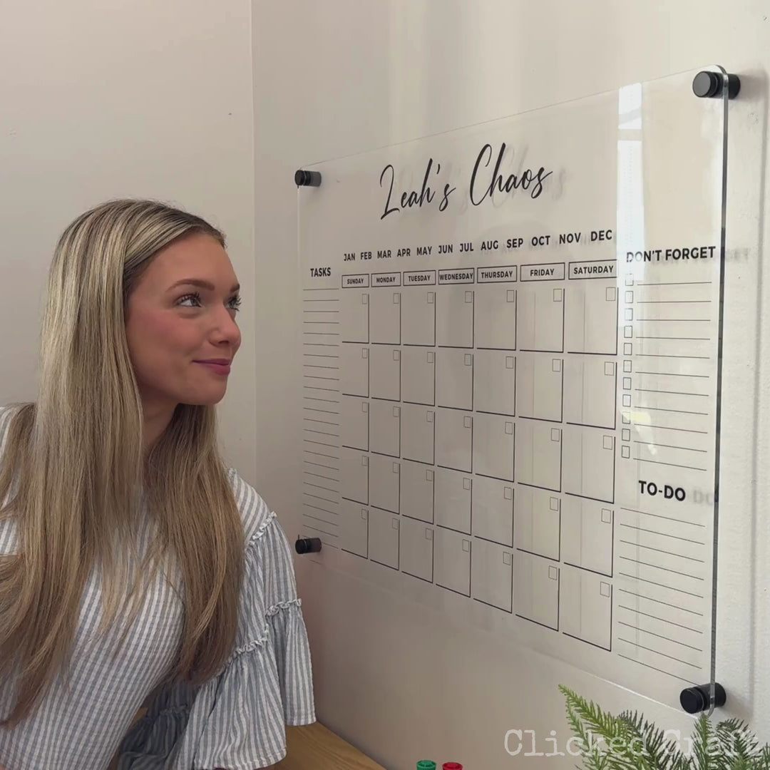 Personalized Chore Chart & Checklist
