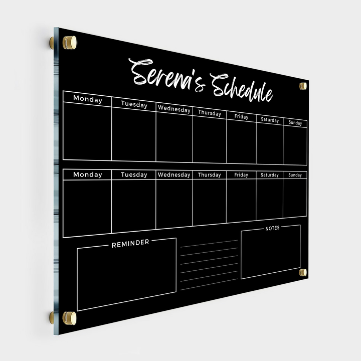 Personalized Family Name Calendar