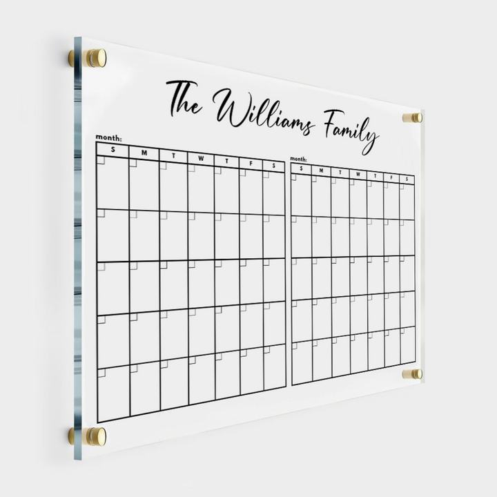 Personalized 2 Months Planner