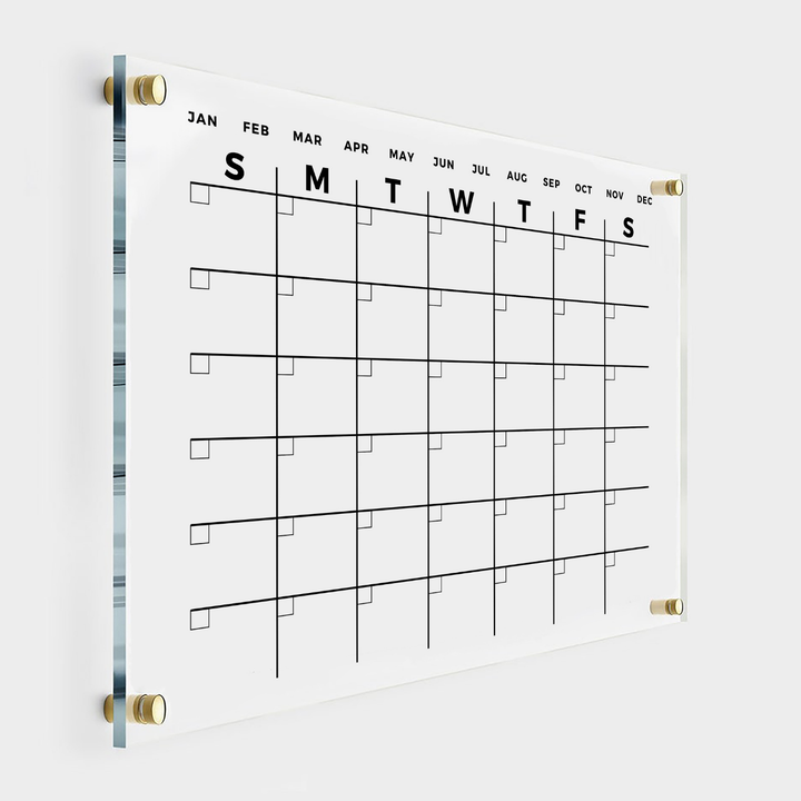 Personalized Monthly Calendar