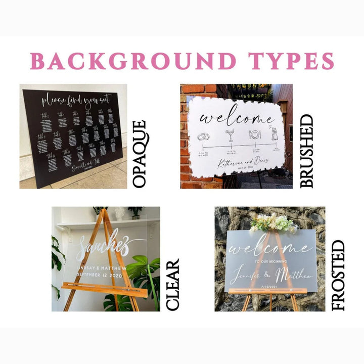 Personalized Wedding Guest Seating Chart & Find Your Seat